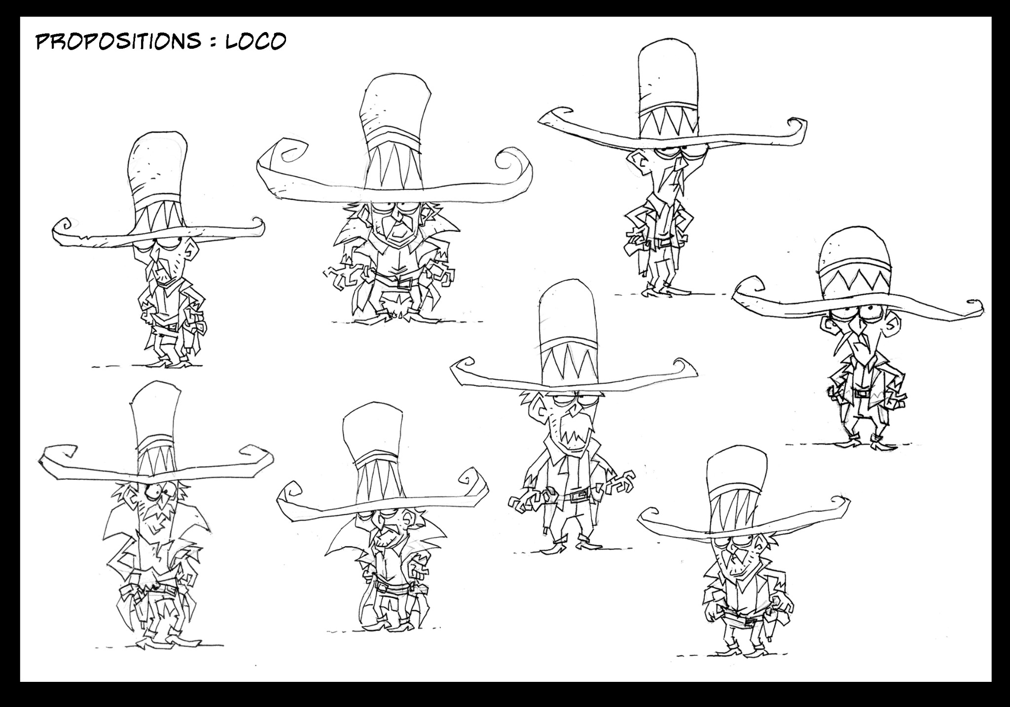 Carramba — Recherche de personnage — 1