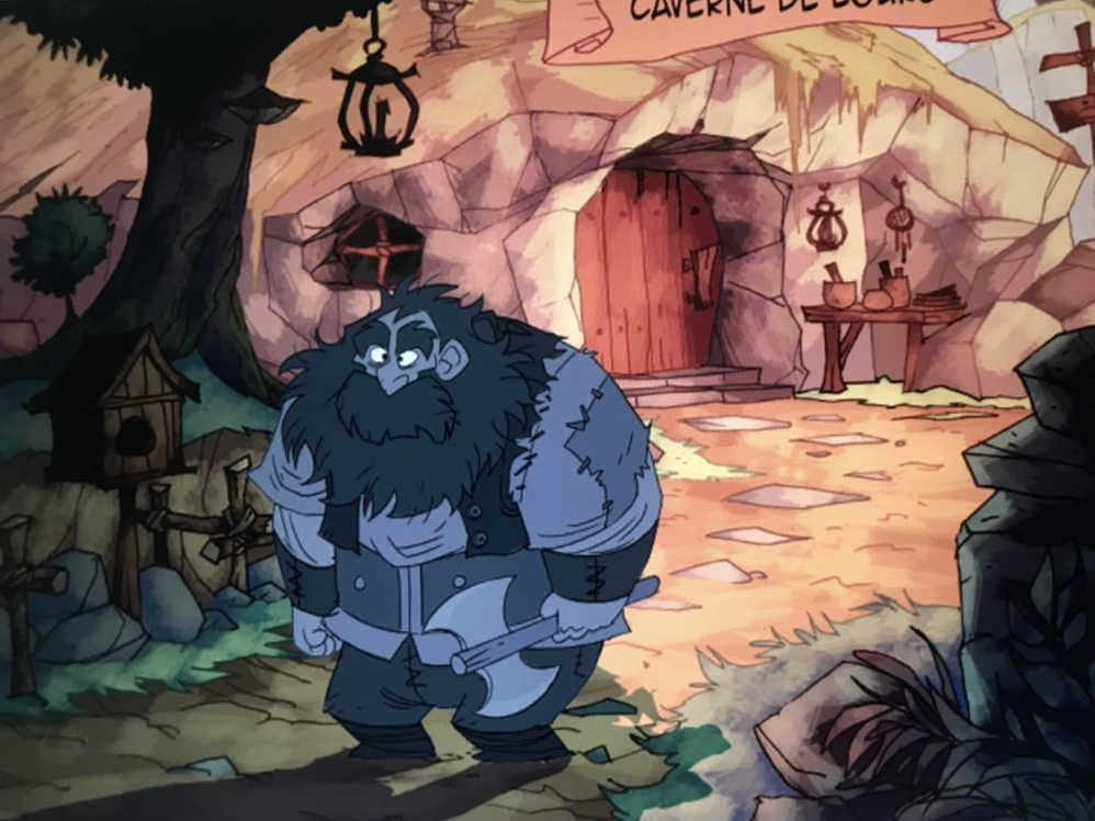 Cochon et Dragon — La caverne de l’ours — Variante
