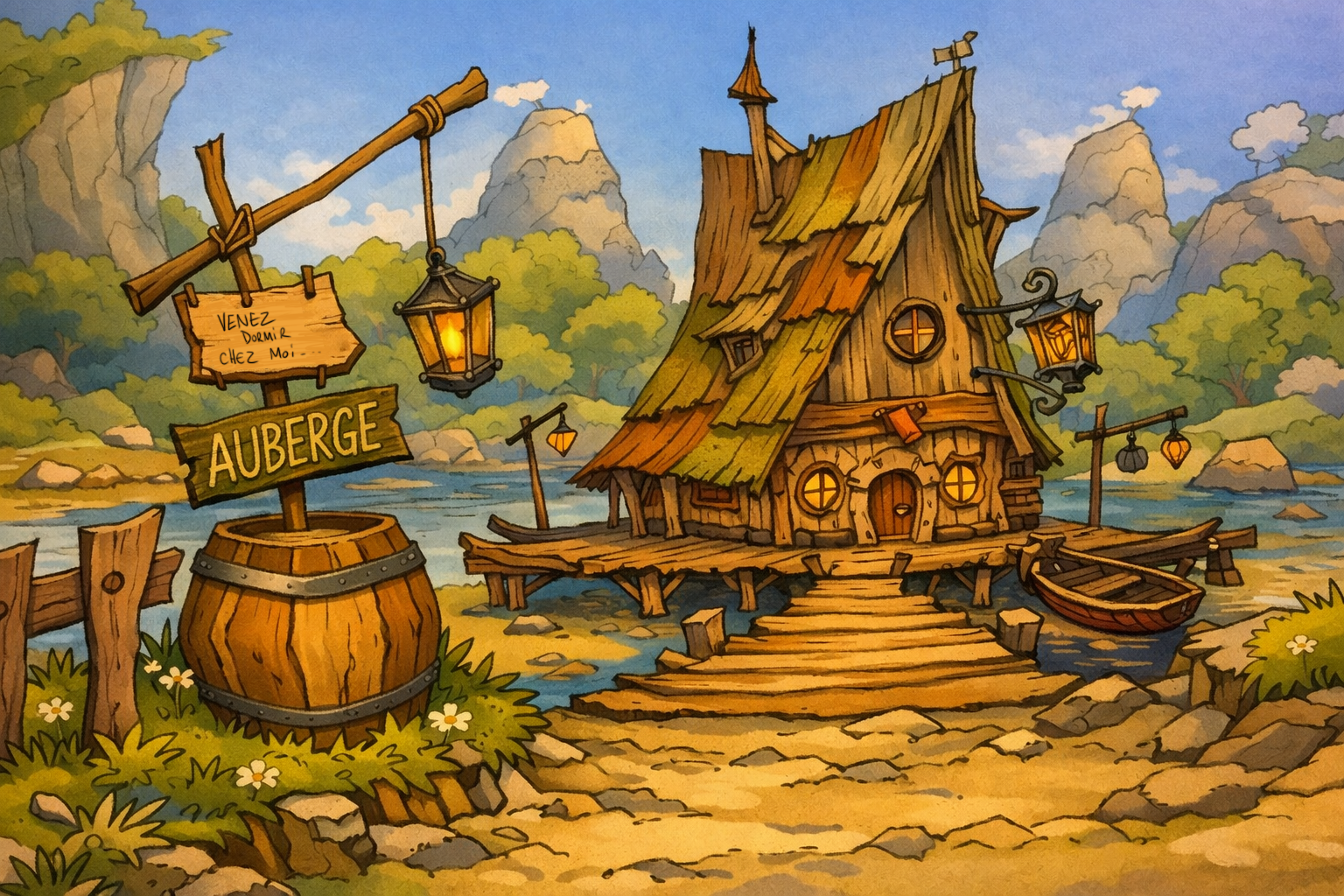 Cochon et Dragon — L’auberge