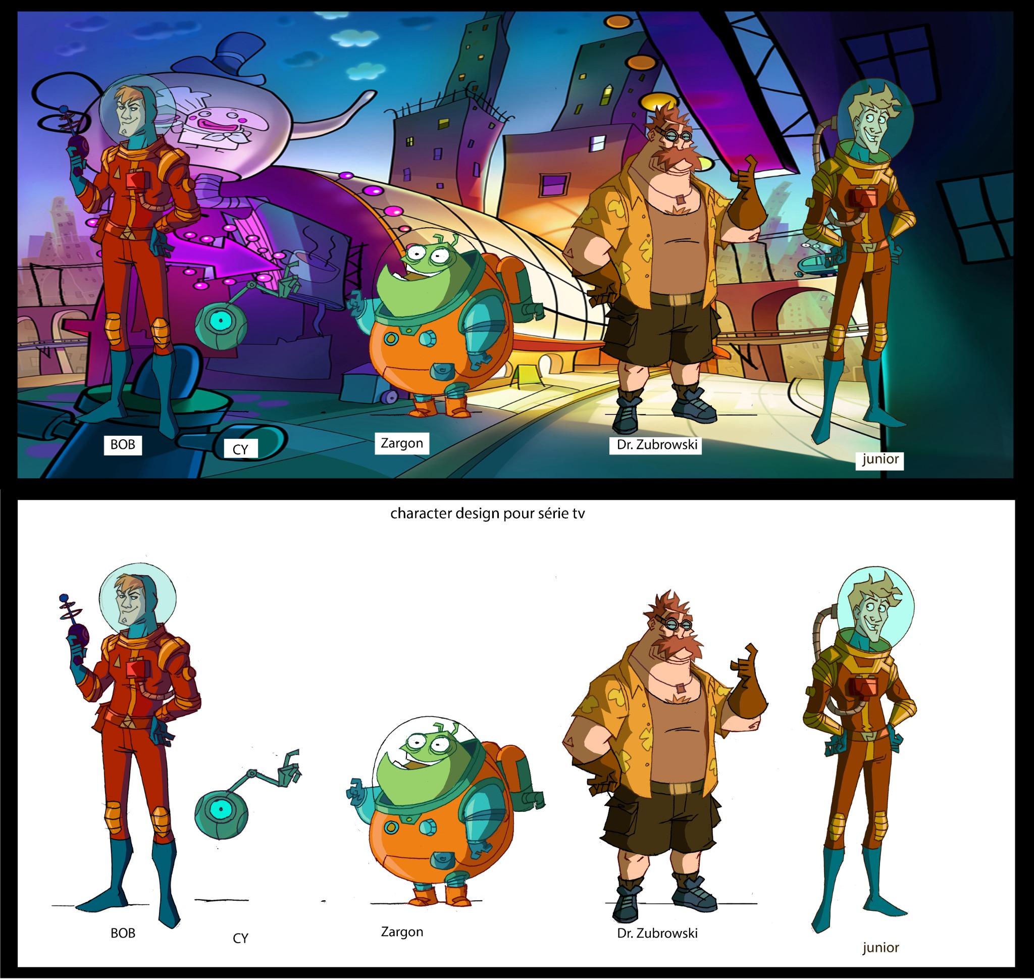 Personnages et univers