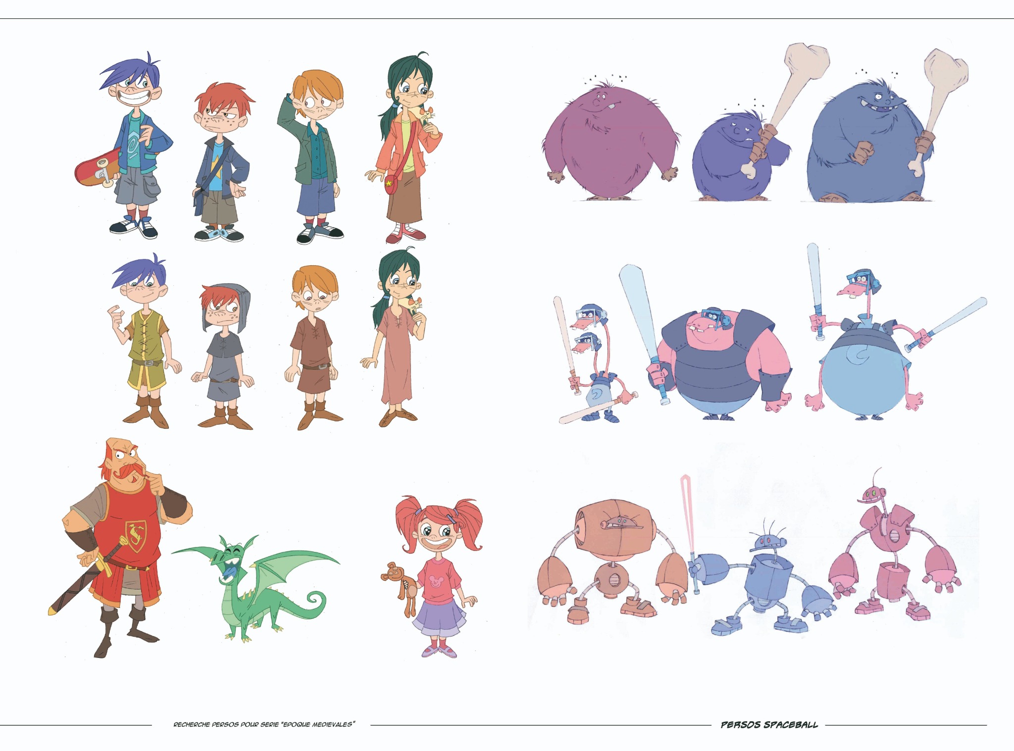 Personnages divers et Spaceball