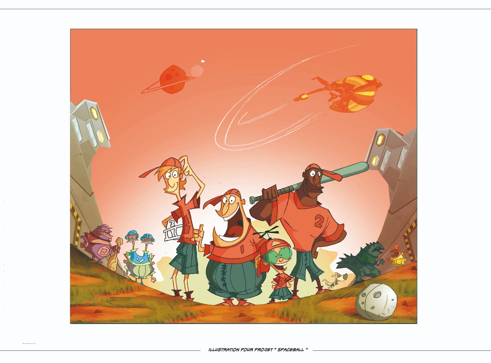 Spaceball — Illustration de présentation